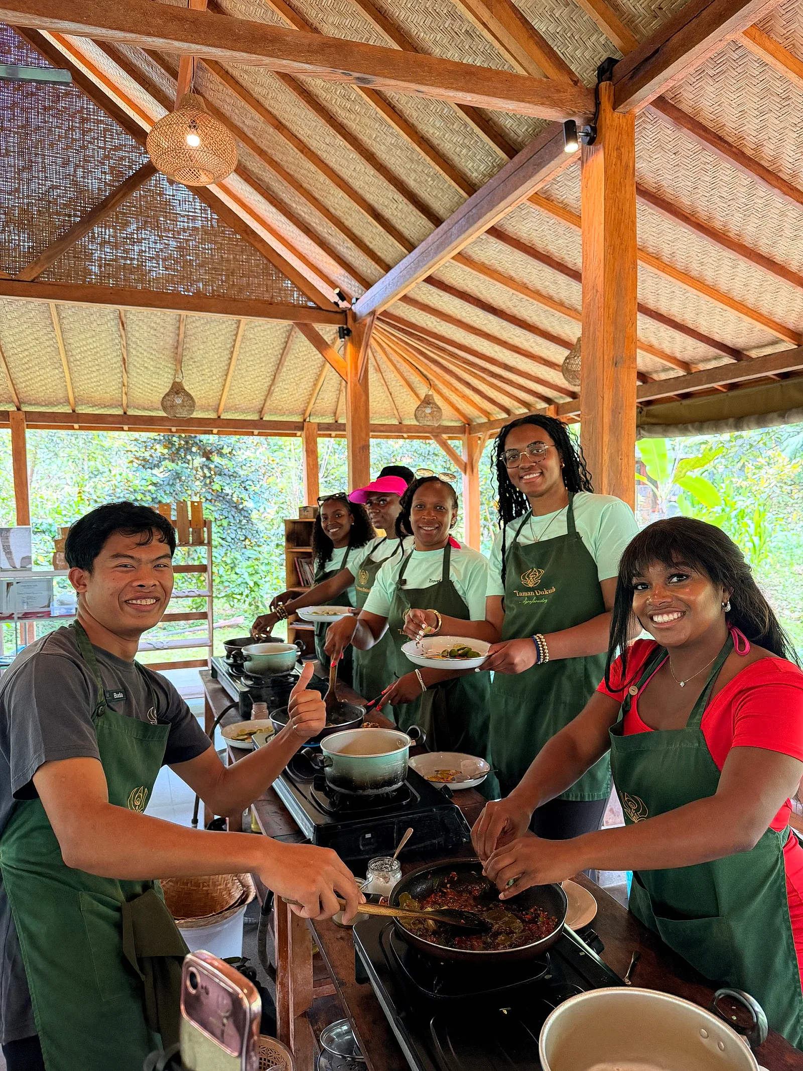 Authentic hands-on Thai cooking masterclass and farewell dinner